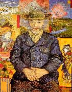 Portrait of Pere Tanguy, Vincent Van Gogh
